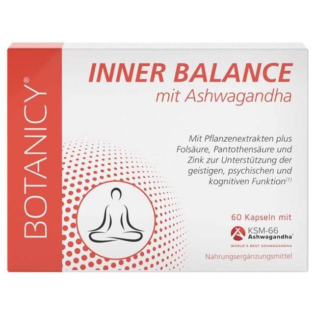 Botanicy Inner Balance mit Ashwagandha Ksm-66 Kapseln, 60 St Kapseln product image