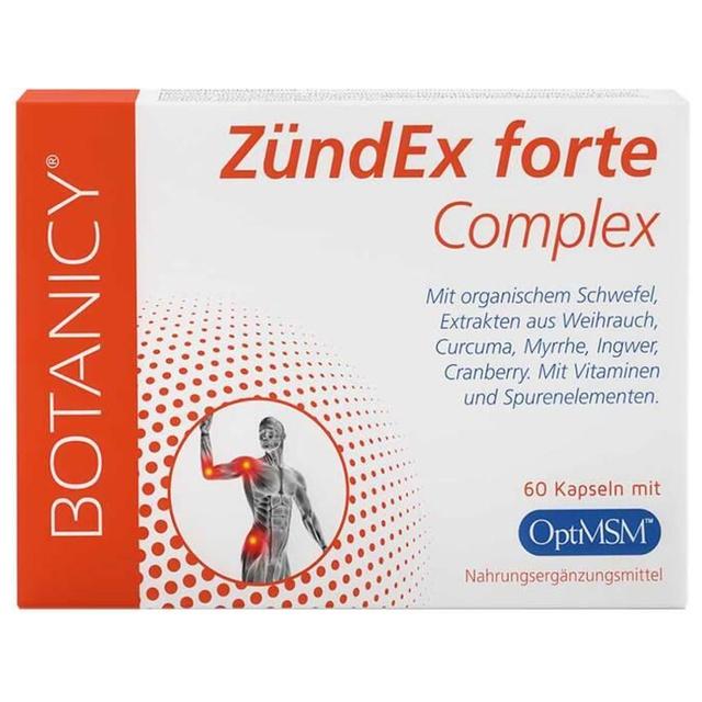 Botanicy Zündex forte Complex mit Optimsm Kapseln, 60 St Kapseln product image