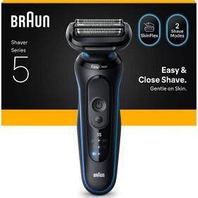 Braun Series 5 Elektrisk Rakapparat 52-B1000S Blå product image