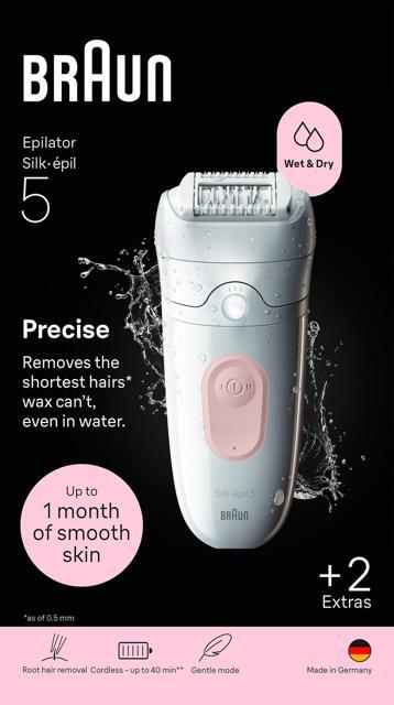Braun Silk épil 5 Wet & Dry Epilator 5 011 Flamingo Pink product image