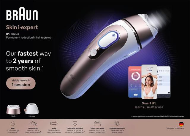 Braun Smart IPL Skin i·expert 2 Smarta Huvuden PL7211 product image