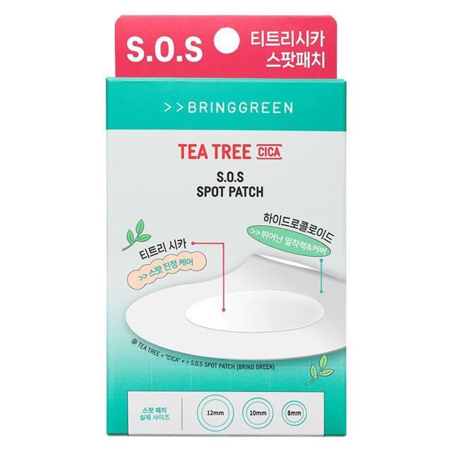 BRINGGREEN Teatree Cica SOS Spot Patch 75+25 st product image