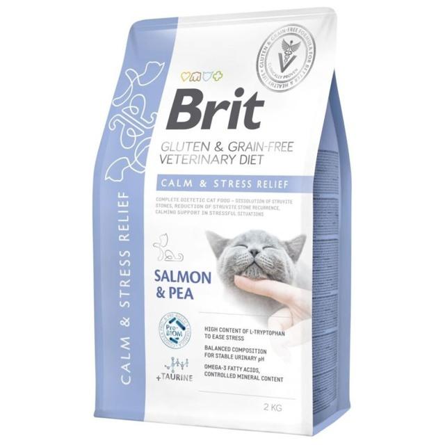 Brit Veterinary Diet Brit Grain-Free Vet Diets Cat Calm & Stress Relief 2 kg product image