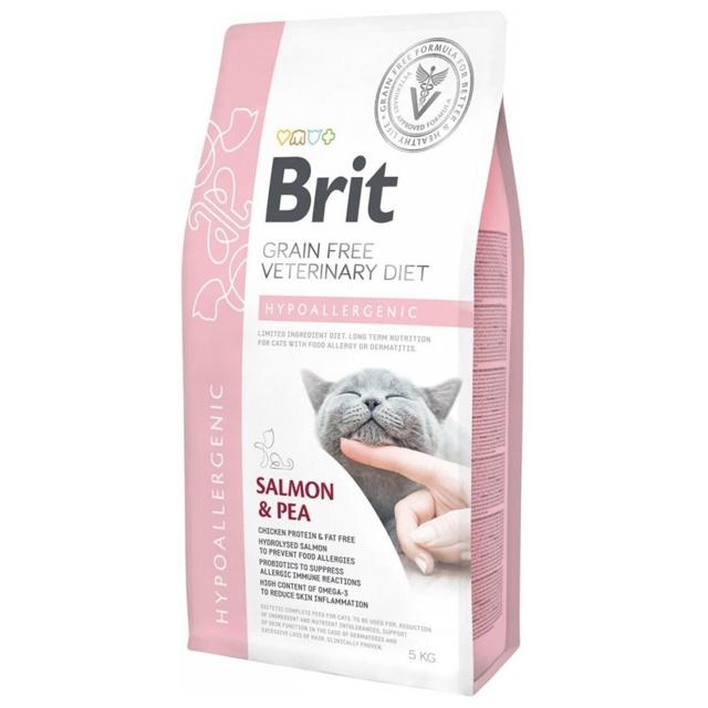 Brit GF Vet Diets Cat Hypoallergenic 5 kg product image