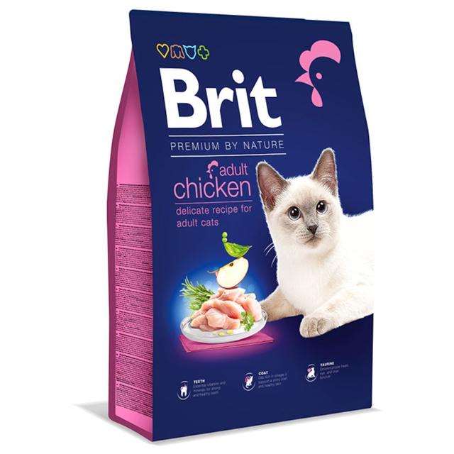 Brit Premium by Nature Cat Adult Chicken 8 kg product image