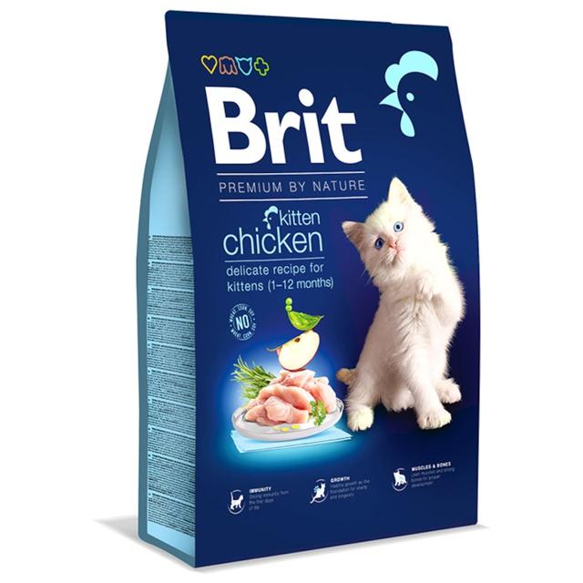 Brit Premium By Nature Kitten Chicken (8 kg) product image