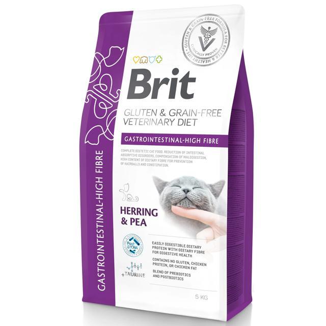 Brit Veterinary Diet Cat Gastrointestinal High Fibre Grain Free 5 kg product image