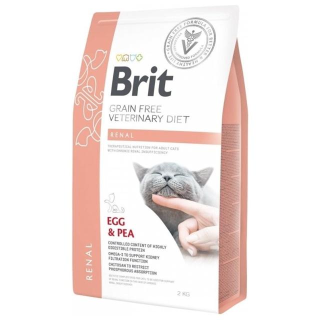 Brit Veterinary Diet Cat Renal Grain Free (2 kg) product image