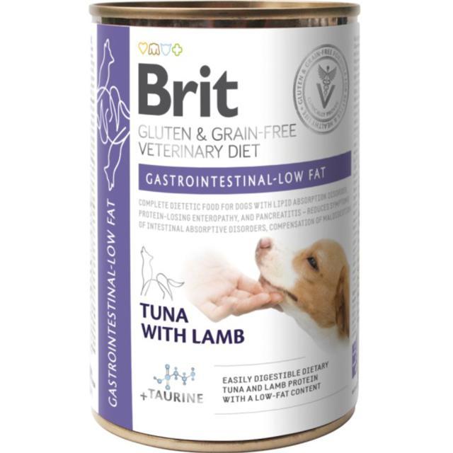 Brit Veterinary Diet Dog Grain Free Gastrointestinal Tuna with Lamb 400 g product image
