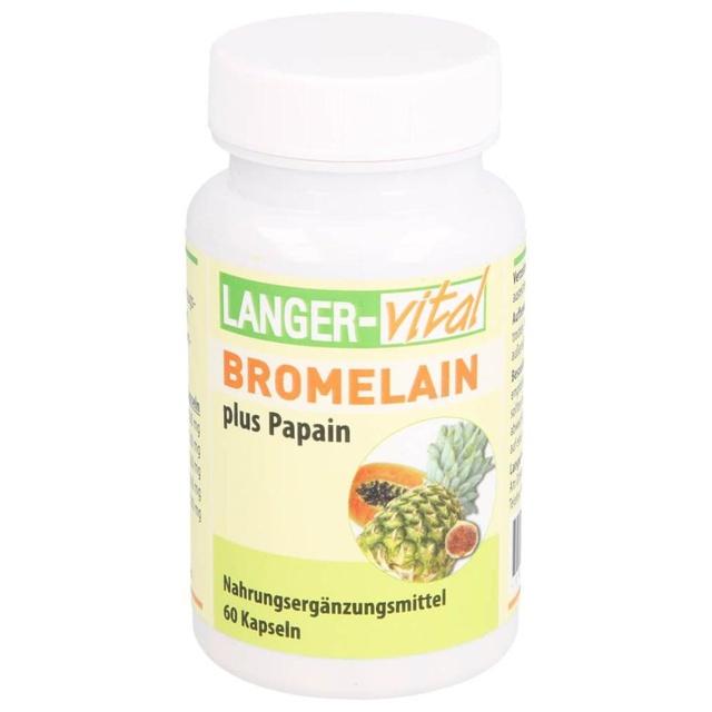 BROMELAIN 160 mg+Papain 160 mg Tg.Kapseln product image