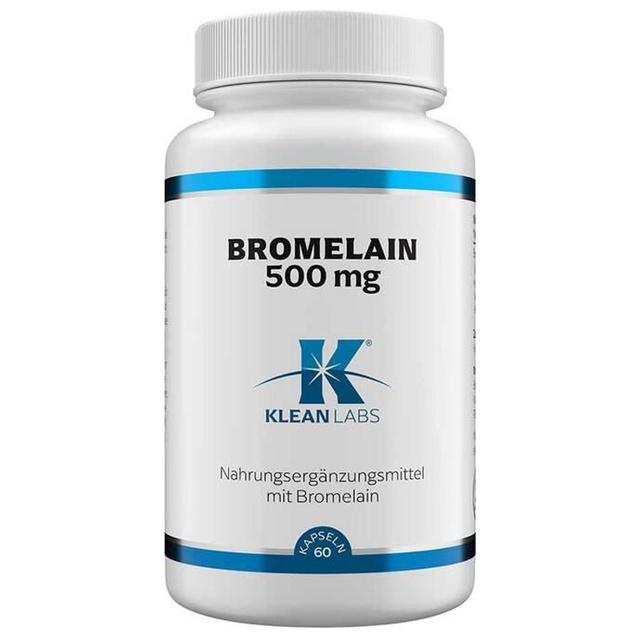 BROMELAIN 500 mg KLEAN LABS Kapseln product image