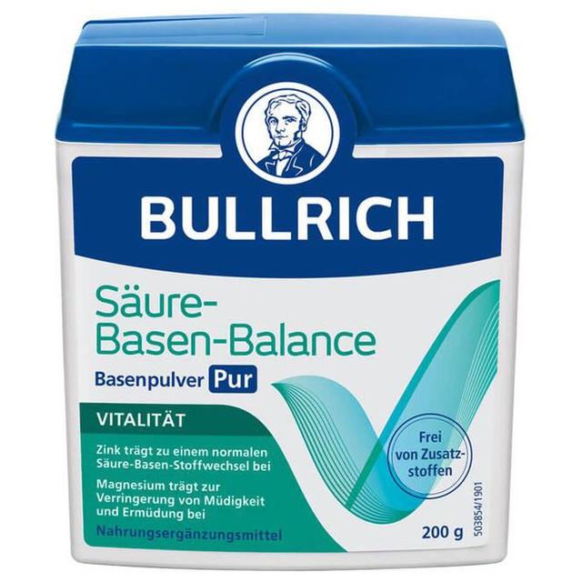Bullrich Säure Basen Balance Basenpulver Pur, 200 g Pulver product image