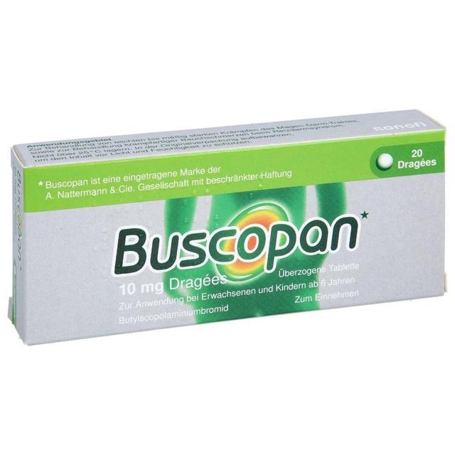 BUSCOPAN 10 mg Dragees product image