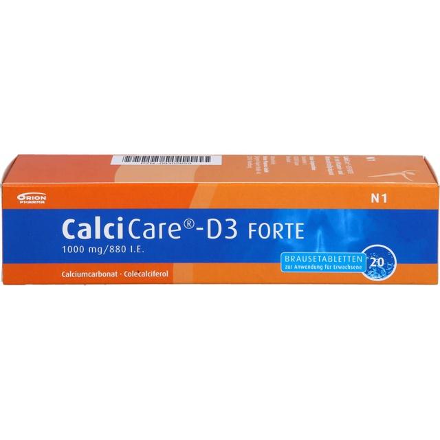 CALCICARE D3 forte Brausetabletten product image