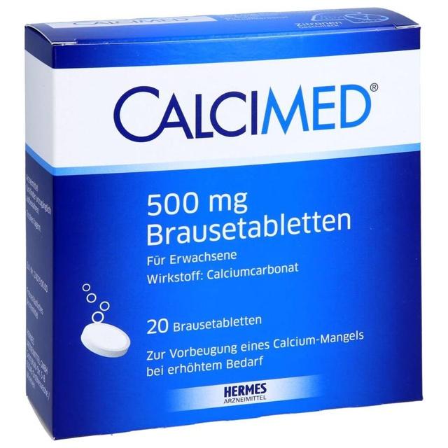 CALCIMED 500 mg Brausetabletten product image