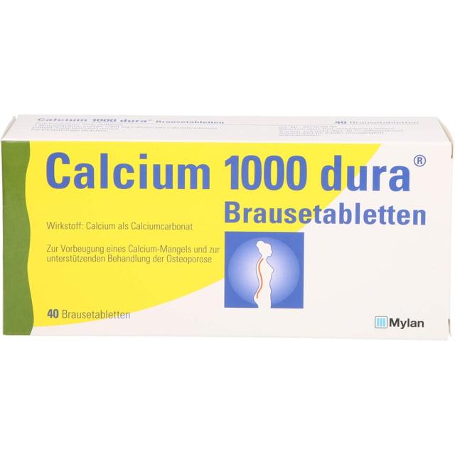 CALCIUM 1000 dura Brausetabletten product image