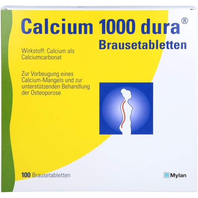 CALCIUM 1000 dura Brausetabletten product image