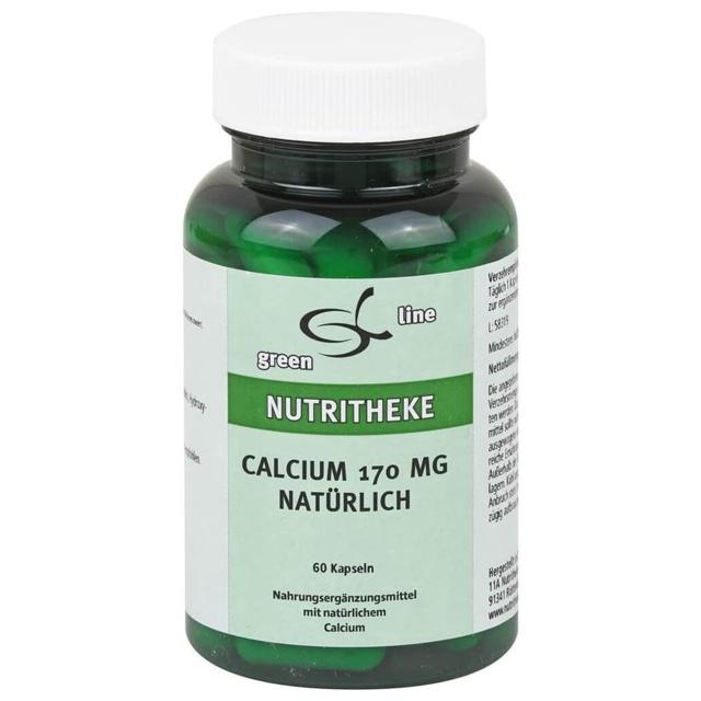 CALCIUM 170 mg natürlich Kapseln product image