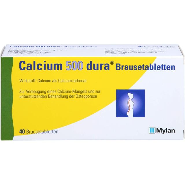 CALCIUM 500 dura Brausetabletten product image