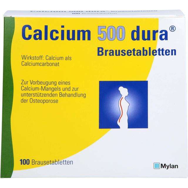 CALCIUM 500 dura Brausetabletten product image
