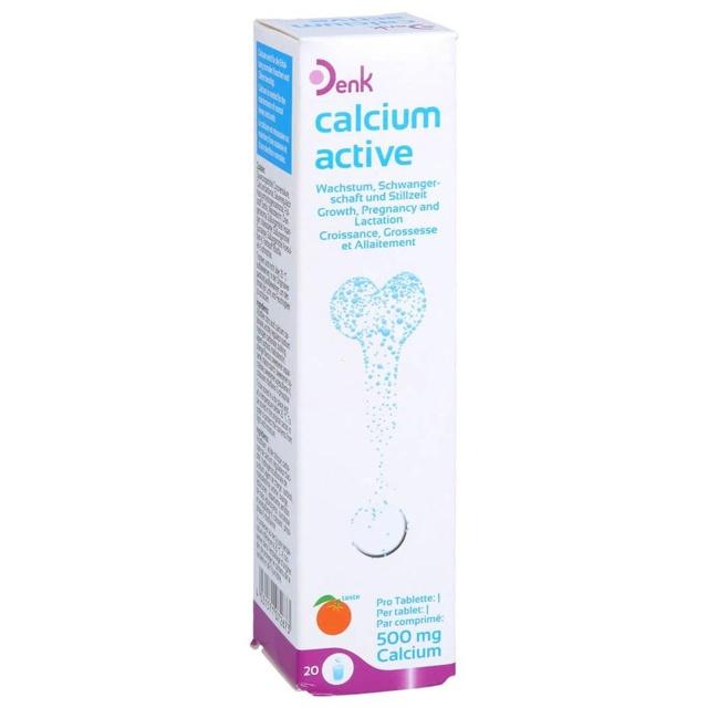 CALCIUM ACTIVE Denk 500 mg Brausetabletten product image