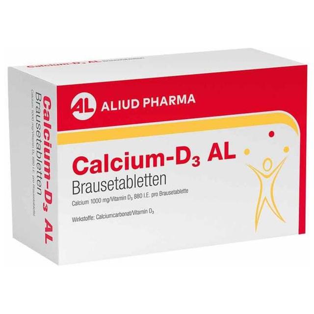 Calcium D3 AL Brausetabletten, 120 St Brausetabletten product image