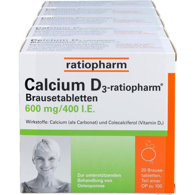 CALCIUM D3-ratiopharm Brausetabletten product image