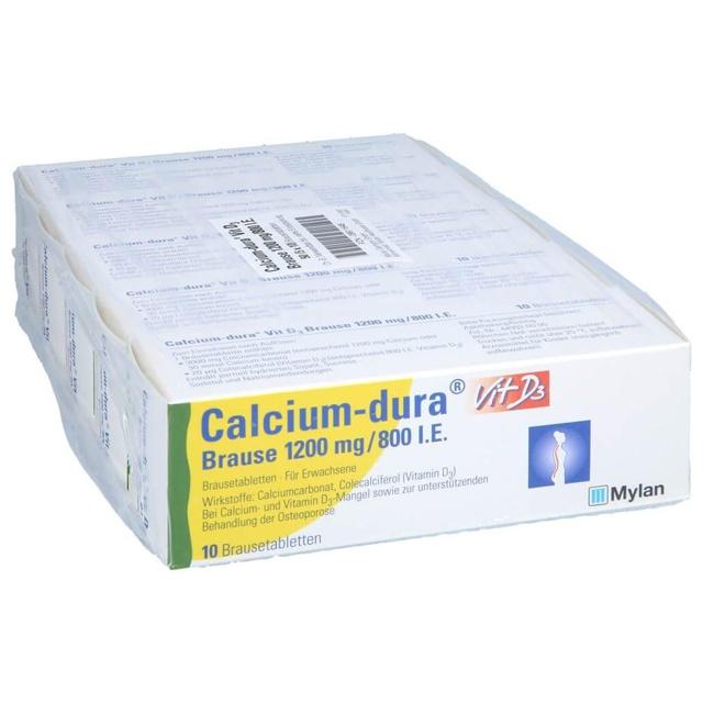 CALCIUM DURA Vit D3 Brause 1200 mg/800 I.E. product image