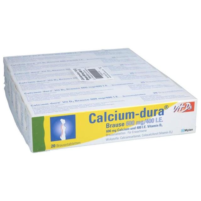 CALCIUM DURA Vit D3 Brause 600 mg/400 I.E. product image