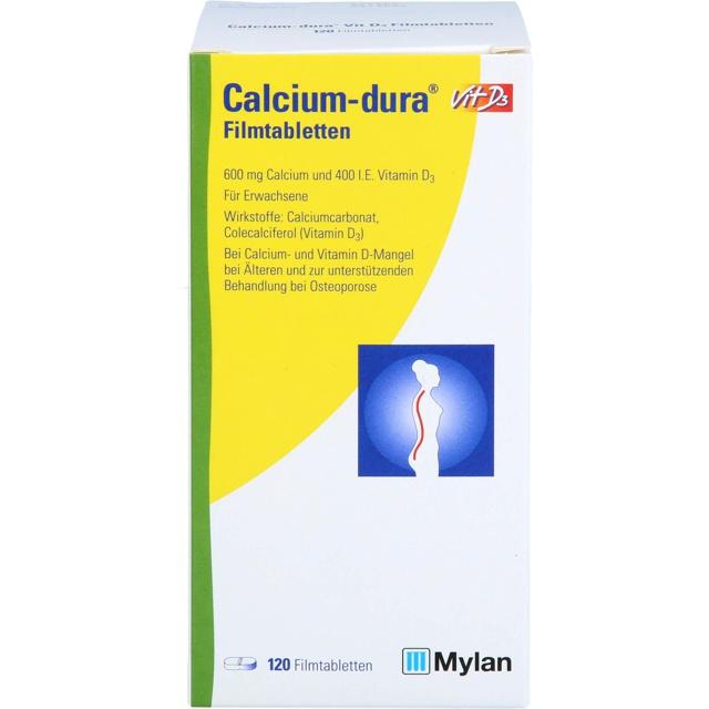CALCIUM DURA Vit D3 Filmtabletten product image