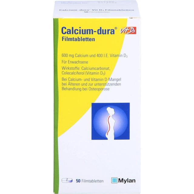 CALCIUM DURA Vit D3 Filmtabletten product image