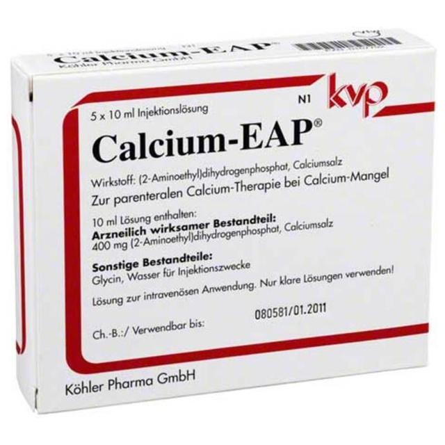 Calcium EAP Ampulle 4%, 5X10 ml Ampullen product image
