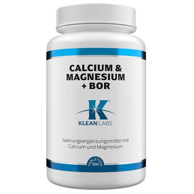 CALCIUM & MAGNESIUM+Bor KLEAN LABS Tabletten product image