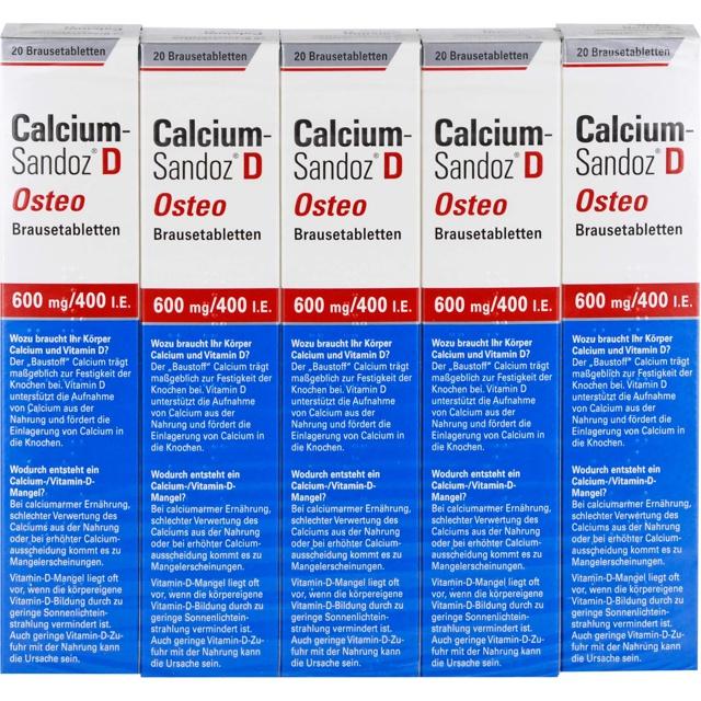 CALCIUM SANDOZ D Osteo Brausetabletten product image