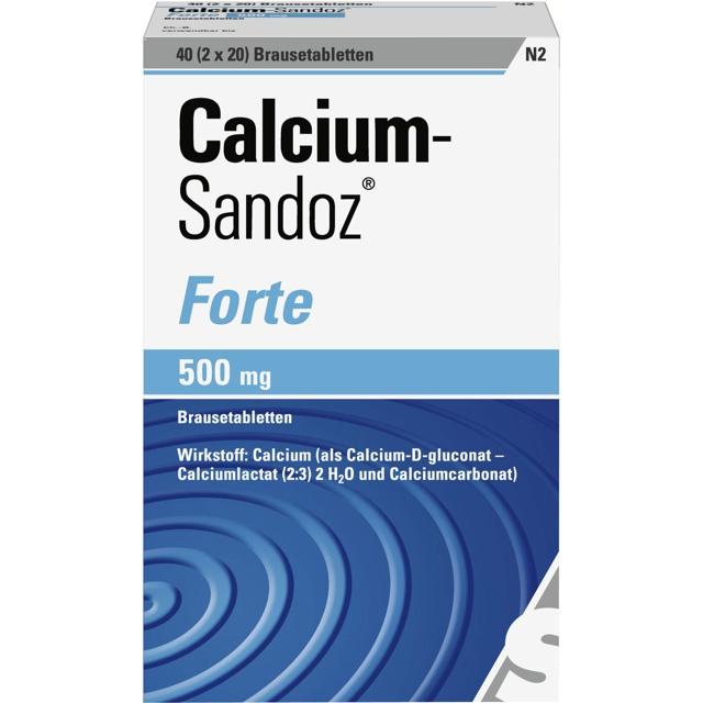 CALCIUM SANDOZ forte Brausetabletten product image