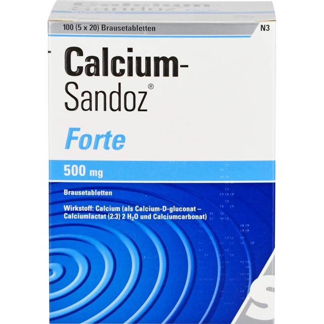 CALCIUM SANDOZ forte Brausetabletten product image