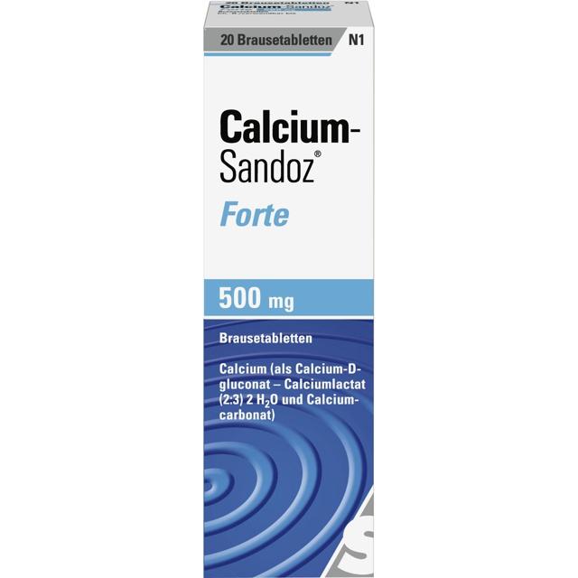 CALCIUM SANDOZ forte Brausetabletten product image