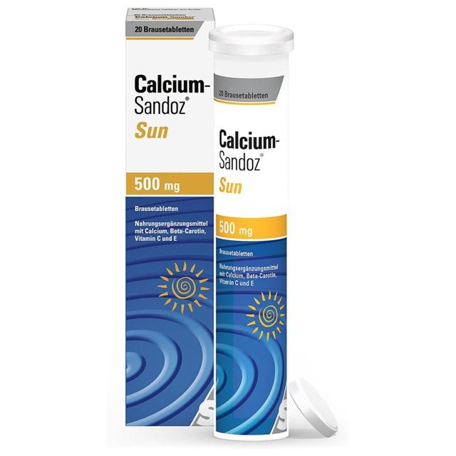 Calcium-Sandoz Sun Brausetabletten, 20 St product image