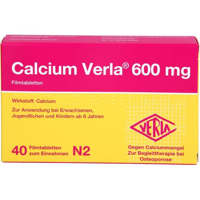 CALCIUM VERLA 600 mg Filmtabletten product image