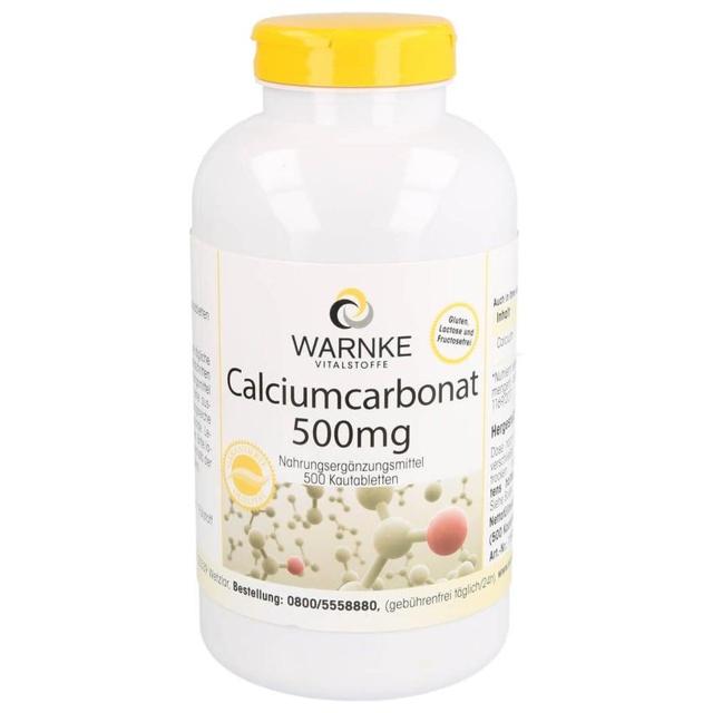 Calciumcarbonat 500 Kautabletten product image