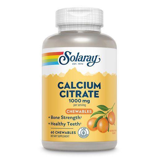 CALCIUMCITRAT 1000 mg Solaray Kautabletten product image