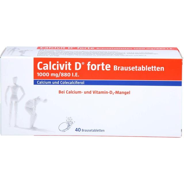 CALCIVIT D forte Brausetabletten product image