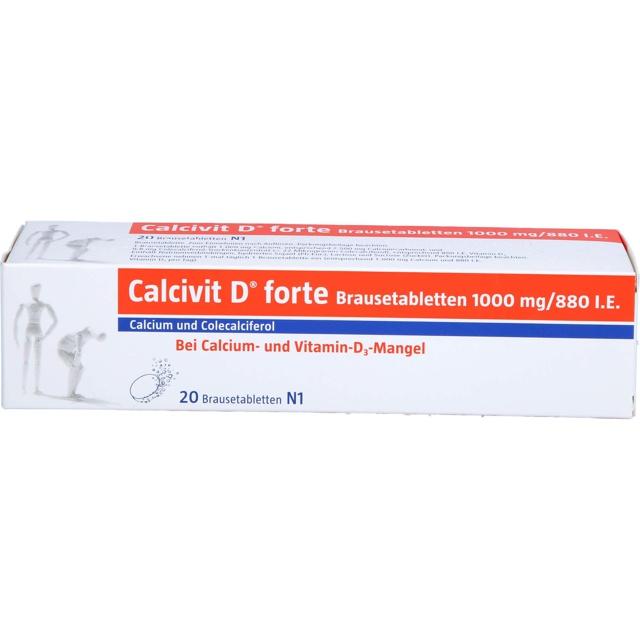 CALCIVIT D forte Brausetabletten product image