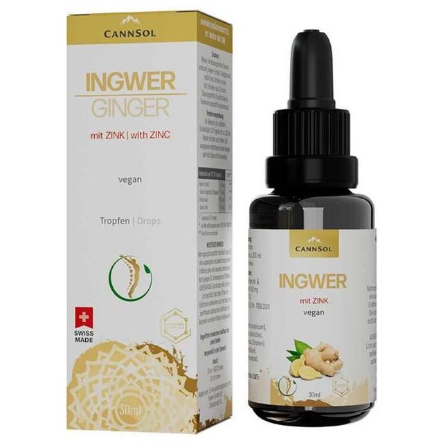 CannSol Ingwer mit Zink Tropfen product image