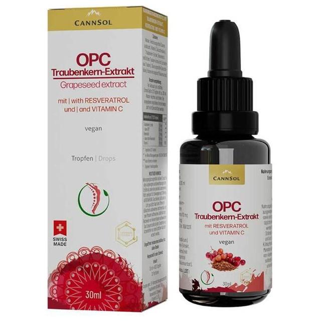 CannSol OPC mit Resveratrol und Vitamin C Tropfen product image
