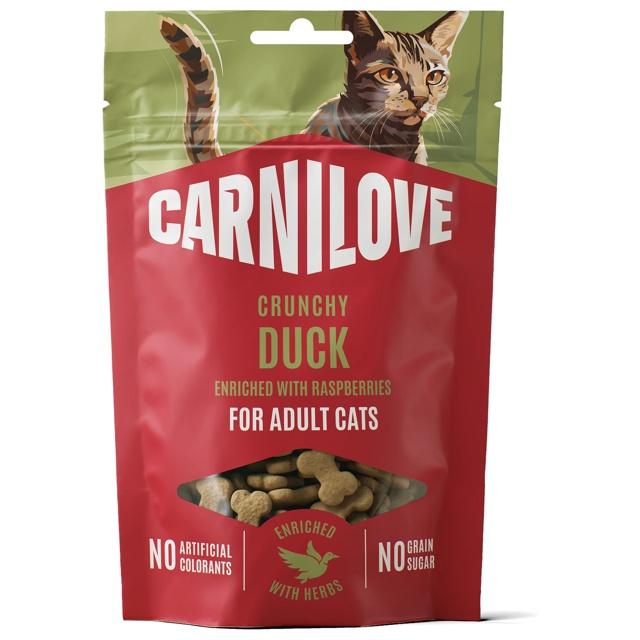 Carnilove Cat Crunchy Snack Duck Enriched with Raspberries 50 g product image
