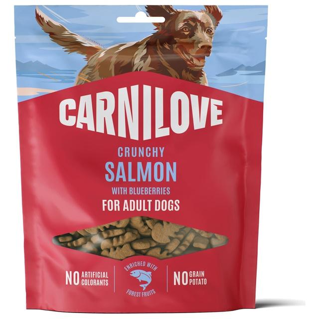 Carnilove Dog Crunchy Snack Salmon with Blueberries 200 g product image
