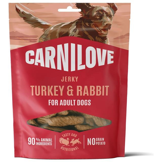 Carnilove Dog Jerky Turkey & Rabbit 100 g product image