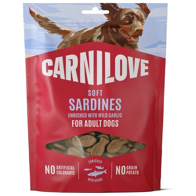 Carnilove Dog Soft snack Sardines enriched with Wild garlic 200 g product image
