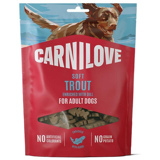 Carnilove Dog Soft Snack Trout enriched with Dill 200 g product image